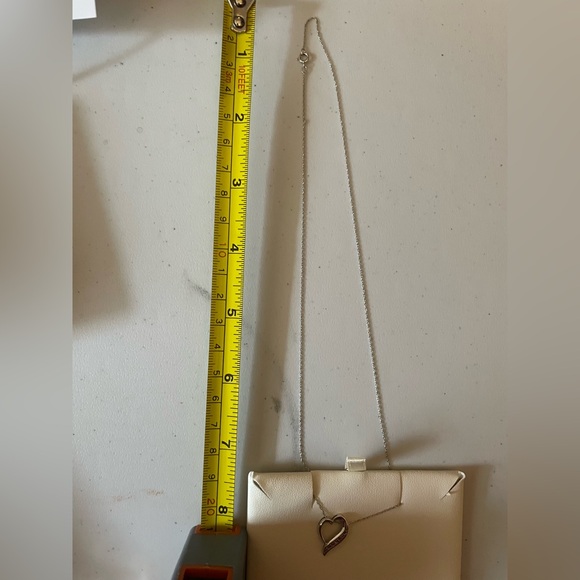 ✨Silver Heart Diamond Necklace💎 - Picture 7 of 7